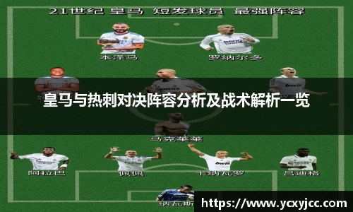 皇马与热刺对决阵容分析及战术解析一览